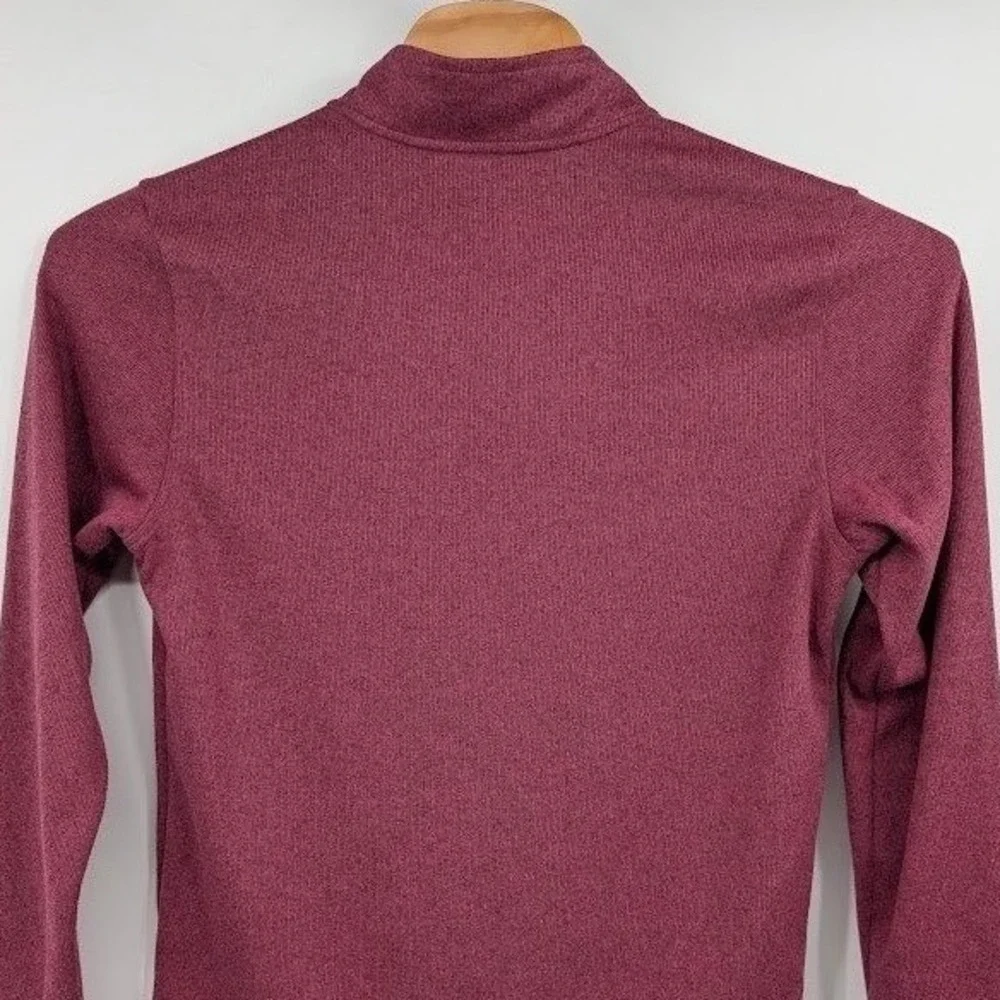 Rhone Commuter 1/4 Zip Pullover Red Long‎ Sleeve Mens Medium